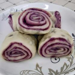 紫薯花卷的做法[图]