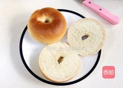 贝果汉堡的做法图解16