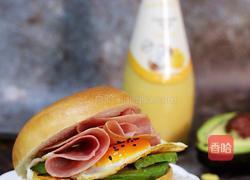 贝果汉堡的做法图解21