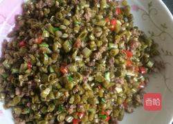 肉末酸豆角的做法图解5