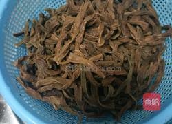 五花肉炒干豆角的做法图解2