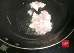 五花肉炒干豆角的做法图解3