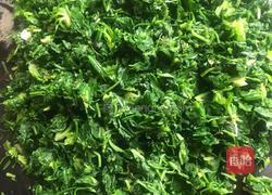 荠菜素饺子的做法图解2