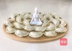 荠菜素饺子的做法图解11