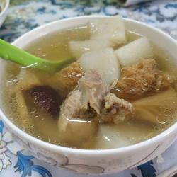 猴头菇白萝卜排骨汤的做法[图]