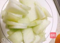 咸肉虾皮烩冬瓜的做法图解2