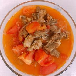 番茄牛腩炖粉条的做法[图]