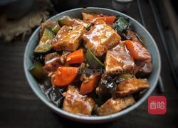 我家的家常豆腐的做法图解12