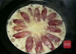 香肠煲仔饭的做法图解4
