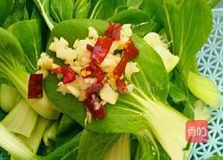 炒青菜的做法图解3