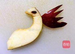 天鹅、小鸟苹果的做法图解8