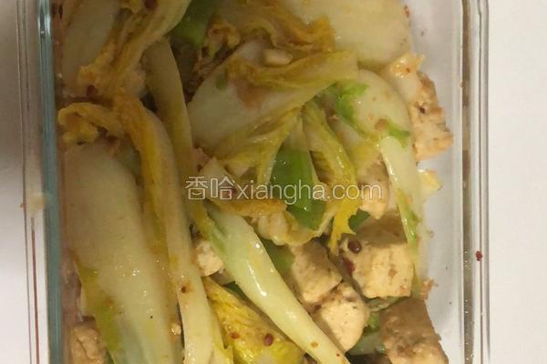豆腐娃娃菜
