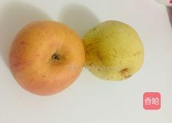 苹果 梨红枣枸杞黑糖姜茶的做法图解1