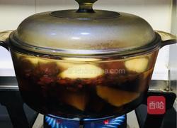 苹果 梨红枣枸杞黑糖姜茶的做法图解12