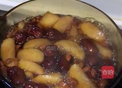 苹果 梨红枣枸杞黑糖姜茶的做法图解13