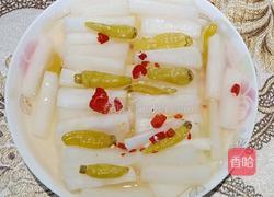 酸辣白萝卜条的做法图解7