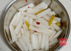 酸辣白萝卜条的做法图解6