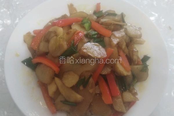 清炒菊芋片(洋姜）