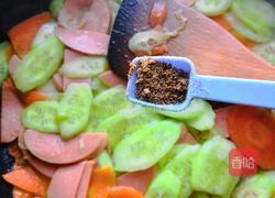 黄瓜火腿的做法图解11