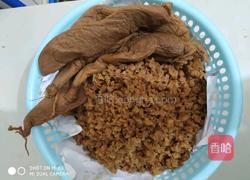 炒虾仁菜脯的做法图解3