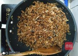 炒虾仁菜脯的做法图解4