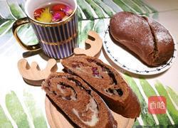 可可麻薯蜜豆软欧的做法图解11