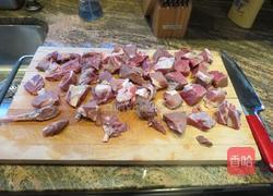 瑜膳房独家秘制红烧鹿肉的做法图解2