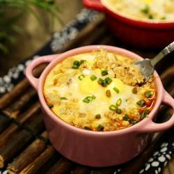 肉末蒸蛋饼的做法[图]
