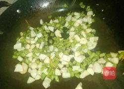 腊肠丸子饭的做法图解4