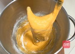 南瓜喜饼+芝麻核桃味的做法图解5