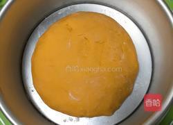 南瓜喜饼+芝麻核桃味的做法图解6