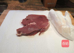 美味小零食——鹿肉干 做法超级简单哦的做法图解1