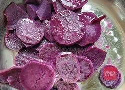 紫薯蝴蝶面的做法图解3