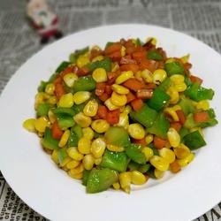 玉米彩蔬的做法[图]