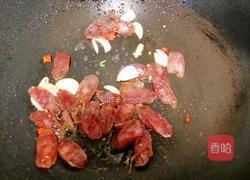荷兰豆炒腊肠的做法图解11