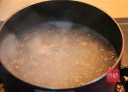 青菜肉沫粥的做法图解1