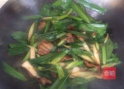 青蒜炒肉的做法图解11