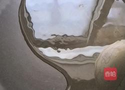 油菜炒蛋的做法图解3