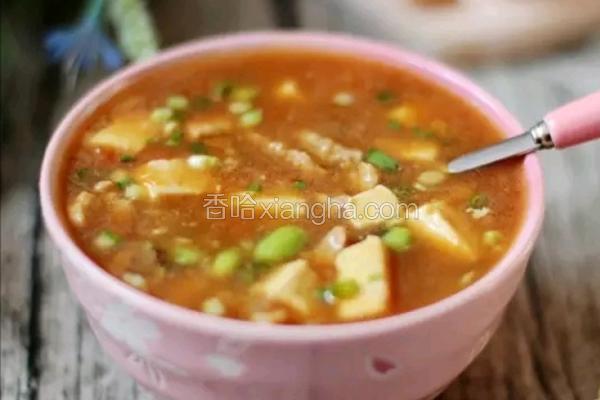 三丁豆腐汤