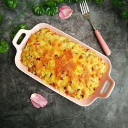 芝士焗土豆泥的做法[图]