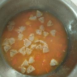 西红柿牛肉丸汤的做法[图]