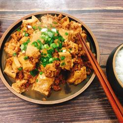 下饭菜：肉沫豆腐的做法[图]