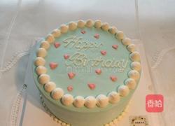小清新生日蛋糕的做法图解10