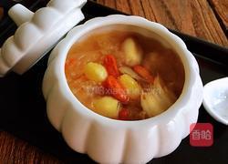 银耳百合银杏羹的做法图解1