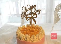 曲奇花生日蛋糕（六寸）的做法图解1