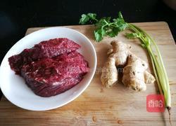 手工甩打牛肉羹的做法图解2