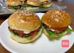 自制汉堡(虾堡)的做法图解6