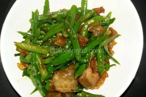 青椒炒肉
