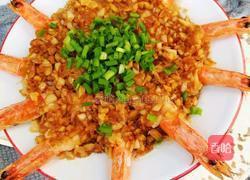 蒜蓉粉丝蒸虾的做法图解8