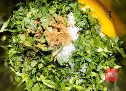 茼蒿丸子的做法图解3